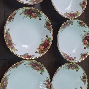Royal Albert Floral Dinnerware Set with Gold Trim